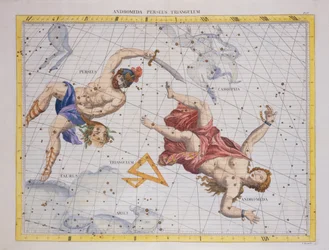 Constellation de Persée et Andromède, de 